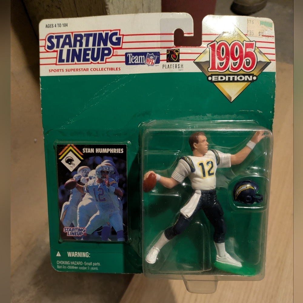 1995 Edition Starting Lineup Action NFL Humphries Action Figure